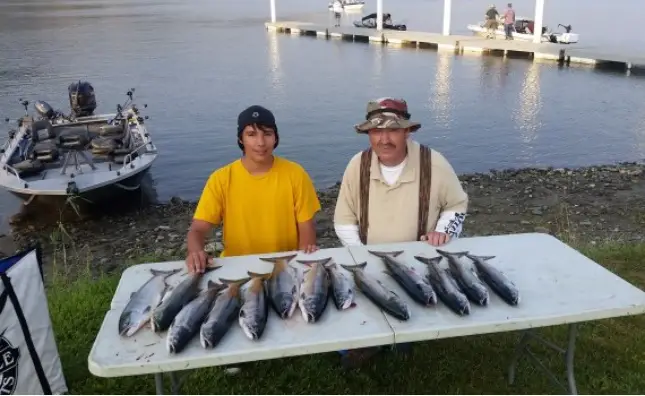 Sockeye salmon fishing on the Columbia River takes patience