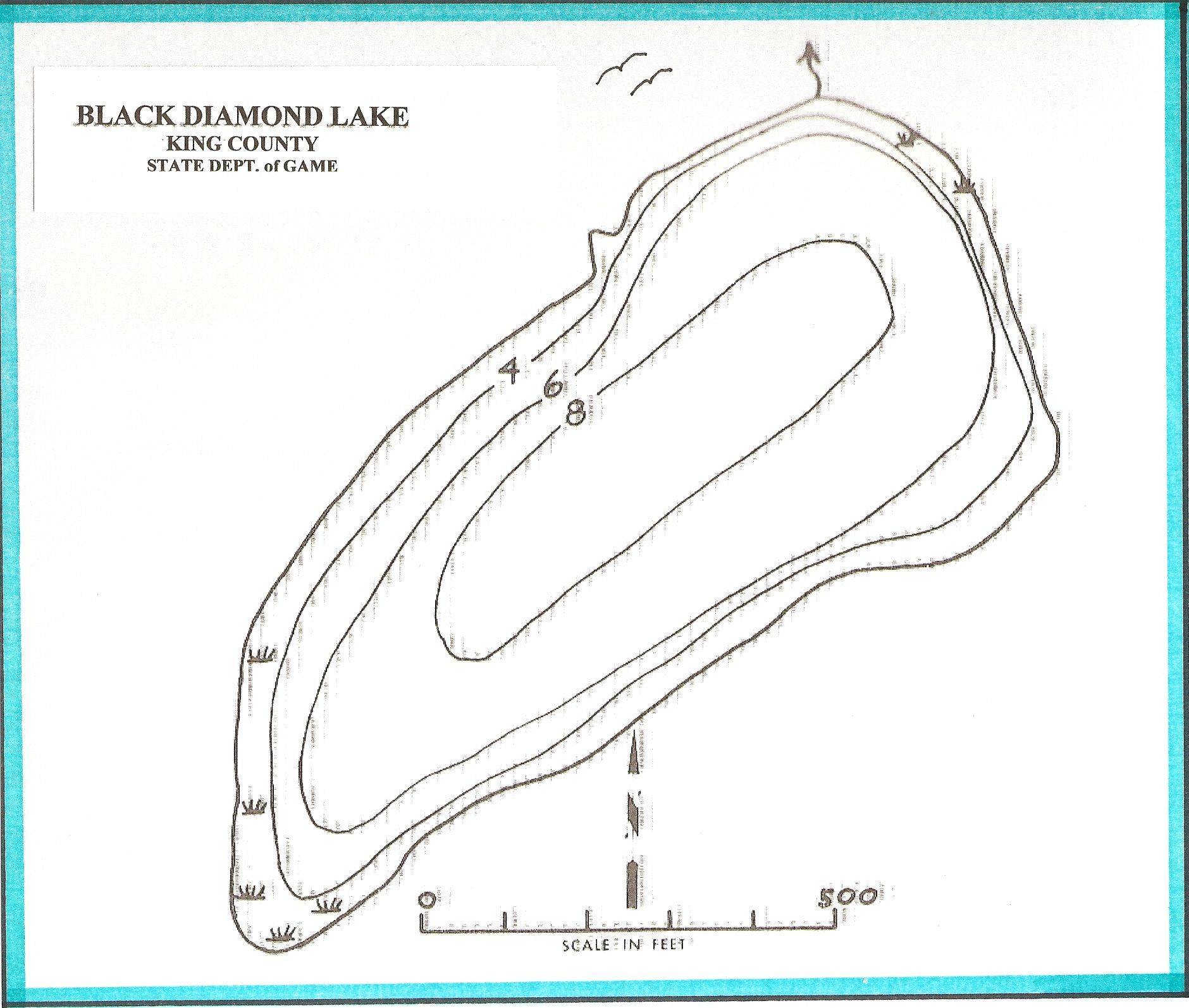 Diamond Lake Oregon Depth Chart