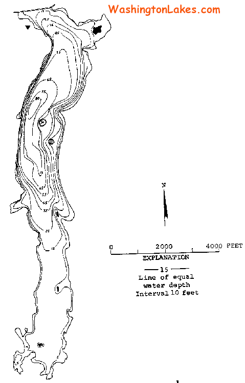 Silver Lake Depth Chart