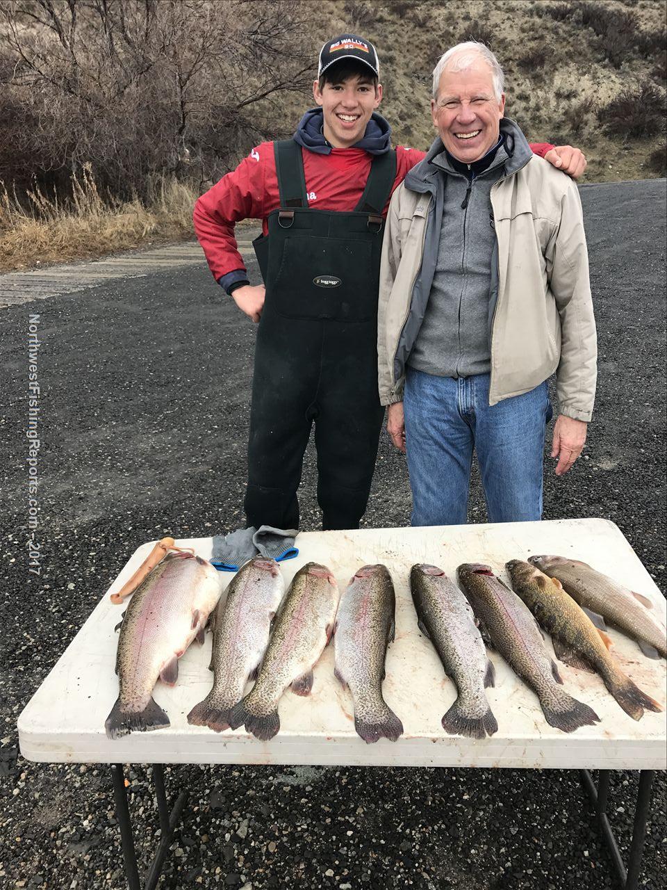 Rufus Woods Lake Report, Douglas County, WA NWFR