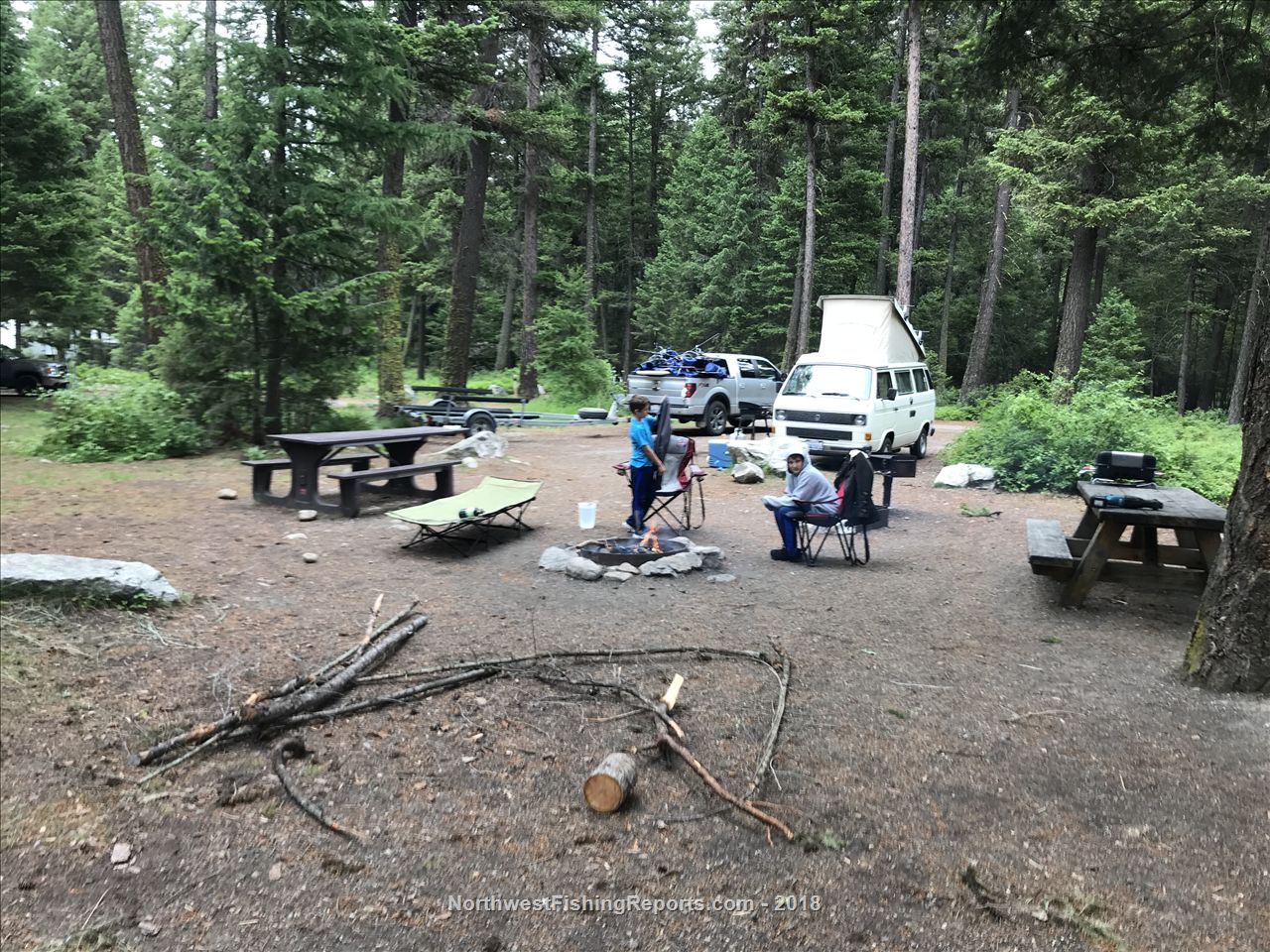 Bonaparte Lake Report, Okanogan County, WA NWFR