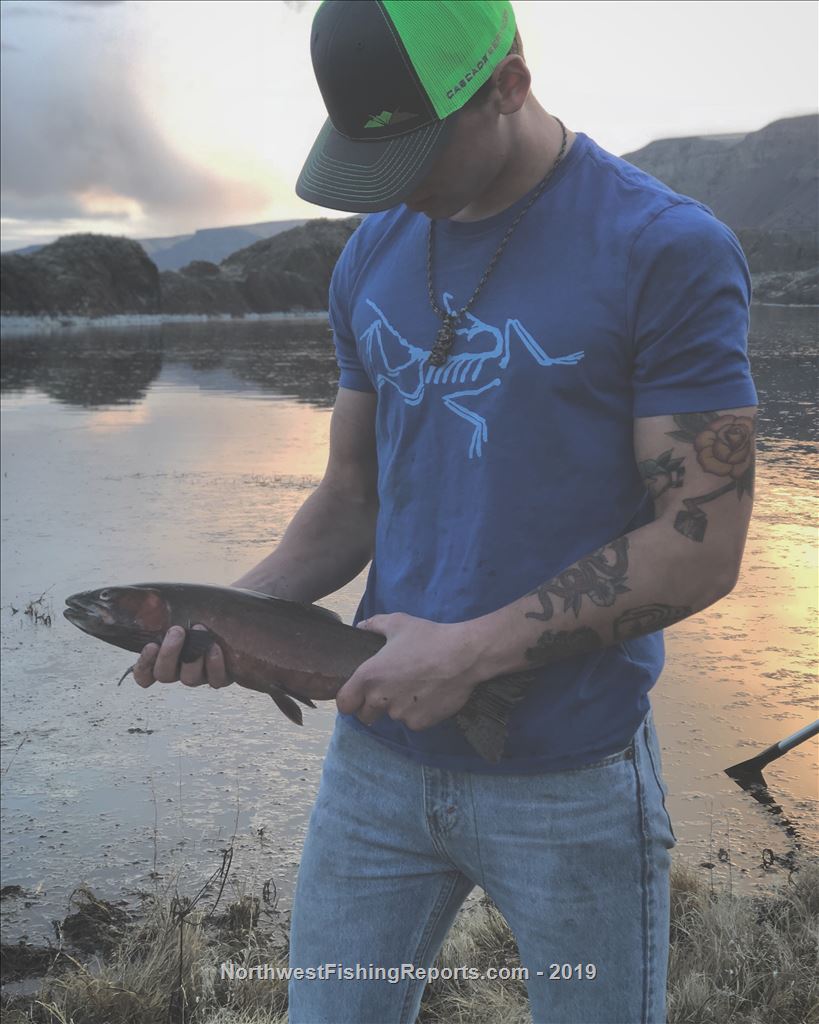 Lenore Lake Report, Grant County, WA NWFR